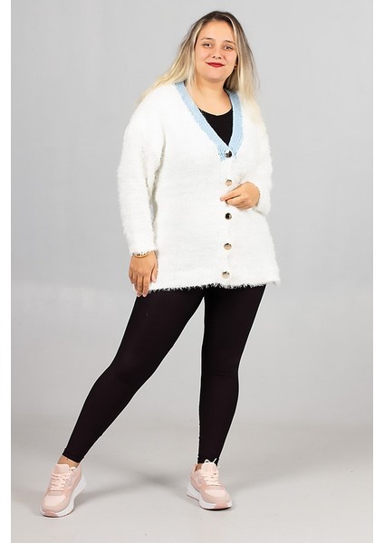 Sakallı Triko Oversize Hırka – Yumuşacık Doku, Rahat Oversize Kalıp, Şık Kış Stili modelleri