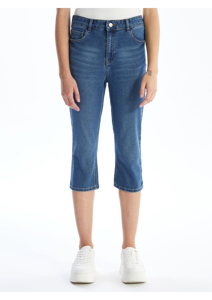 Yeni Sezon Dar Fit Kadın Jean Kapri fiyatları