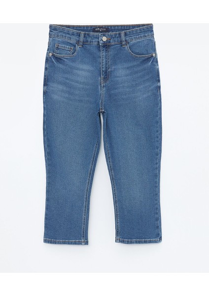 Yeni Sezon Dar Fit Kadın Jean Kapri indirimleri