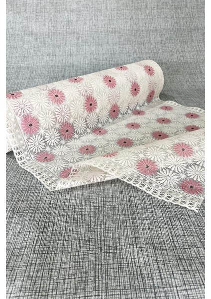 Pvc Şeffaf Kaplama Kaydırmaz Dolap Içi Kaymaz Dantel Raf Örtüsü - 1009-G-ÇIÇEK fiyatları