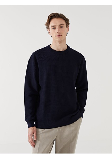 Yeni Sezon Bisiklet Yaka Erkek Triko Kazak