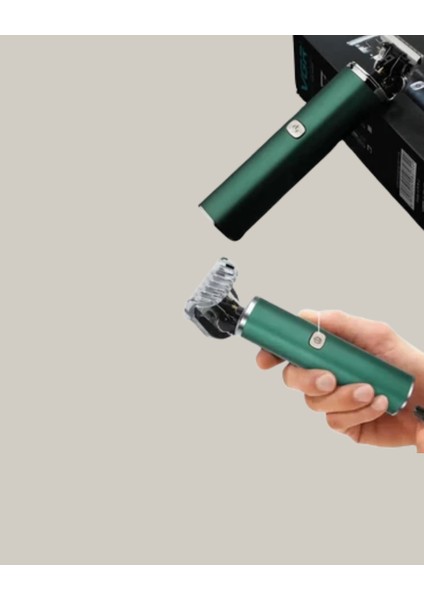 Koyu Yeşil Profesyonel Metal Gövdeli Saç Kesme Makinesi modelleri