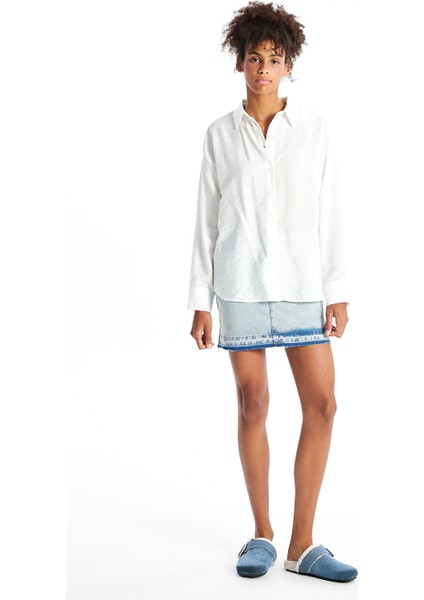 Yeni Sezon Düz Uzun Kollu Oversize Aerobin Kadın Gömlek fiyatları