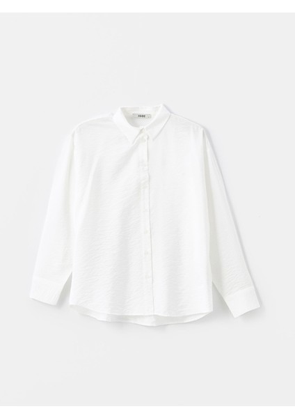 Yeni Sezon Düz Uzun Kollu Oversize Aerobin Kadın Gömlek indirimleri