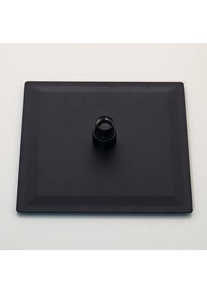 Tepe Duş Başlığı Kare Slim 304 Metal 25x25 cm (Mat Siyah) modelleri