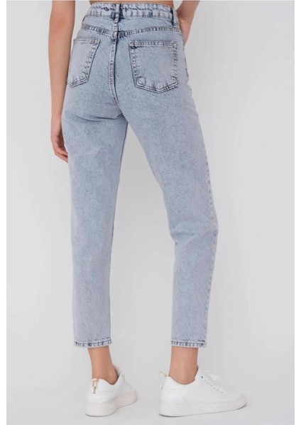 Mom Boyfriend Esnek Yüksek Bel Kadın Kot Pantolon – Rahat Kalıp, Şık Görünüm, Premium Denim Kalitesi fiyatları