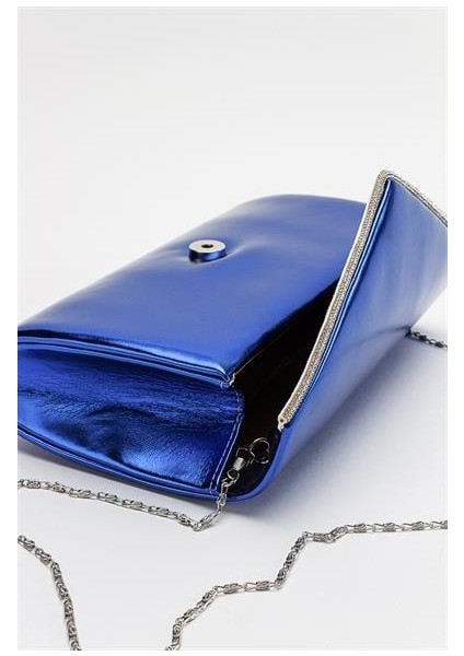 Kadın Flrd Sax Metalik Taşlı Portföy Çanta modelleri