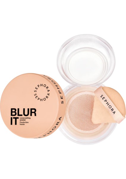 Blur It - Sabitleyici Toz Pudra 02 Brightening Peach (7,5 G)