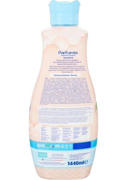 Parfumia Sensitive Konsantre Yumuşatıcı 1440 ml – 60 Yıkama fiyatları