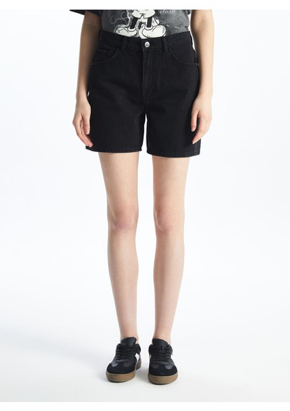 Yeni Sezon Bermuda Fit Kadın Jean Şort modelleri