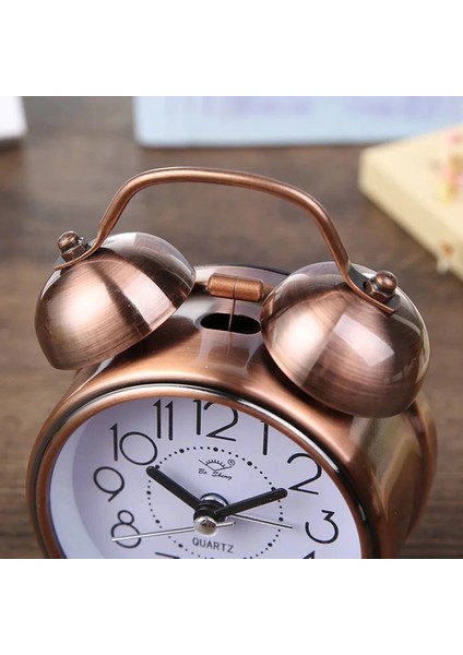Bakır Metal Alarmlı Masa Saati modelleri