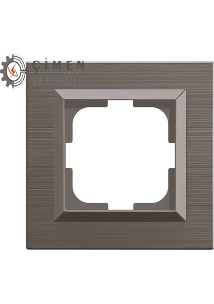 Bakır Tekli Çerçeve Quantum - Priz ve Anahtar Için Uyumlu Çerçeve fiyatları