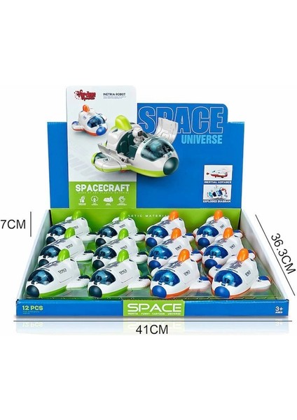 MG-D400-43 Sürtmeli Astronotlu Uzay Mekiği modelleri