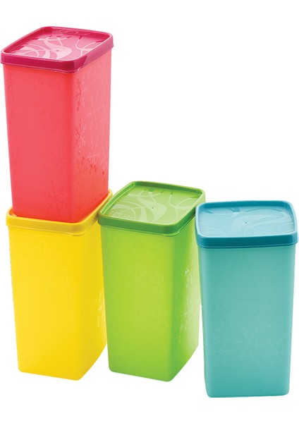 Alaska Derin Dondurucu Kabi Büyük Karışık Renkli (2 Lt)