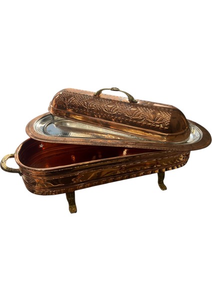 Bakır Et Sunum Tabagı 40CM fiyatları