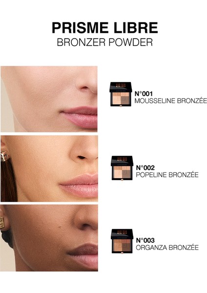 Prisme Libre Bronzing Powder - Bronzlaştırıcı Pudra N002 - Popeline Bronzée (7 G)