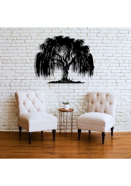 Metal Ağaç Duvar Dekoru – Modern Metal Tablo Ev Ofis Salon Duvar Süsü Dekoratif Tasarım