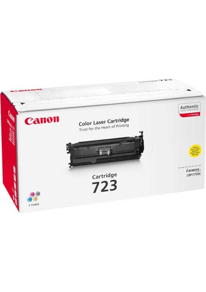 - CRG723 Sarı Toner