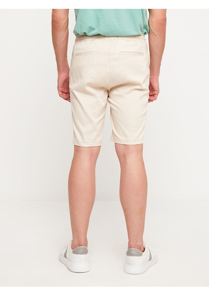 Yeni Sezon Slim Fit Gabardin Erkek Şort fırsatları