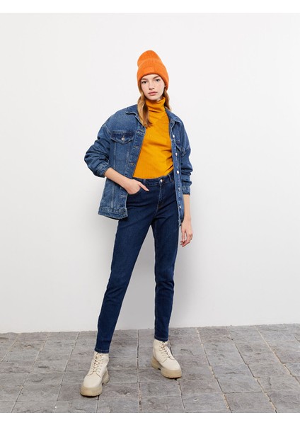 Yeni Sezon Yüksek Bel Mercury Skinny Fit Kadın Jean Pantolon fiyatları