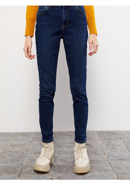 Yeni Sezon Yüksek Bel Mercury Skinny Fit Kadın Jean Pantolon fırsatları