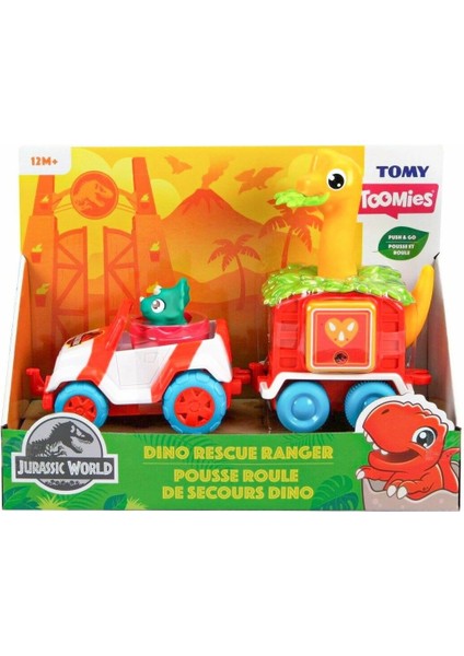 73253 Tomy - Jurassic World Dino Kurtarma Aracı - Toomies +12 Ay