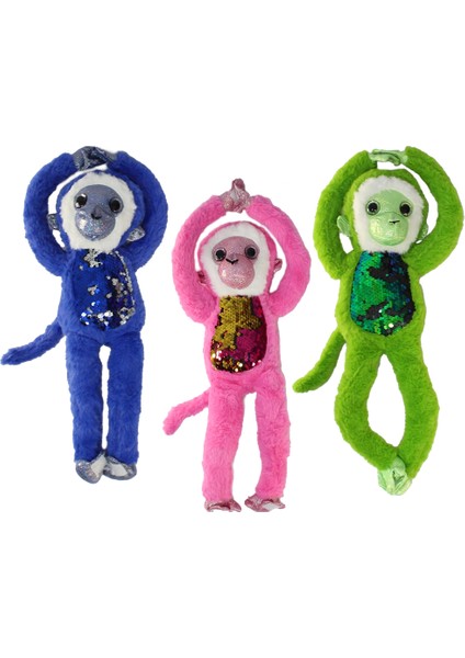 Süslü Maymunlar Peluş Oyuncak 45 cm 1 Adet