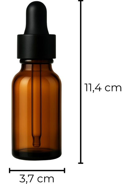 5’li 50 ml Amber Cam Serum Şişesi + Siyah Metal Kapaklı Siyah Uçlu Damlalık fırsatları