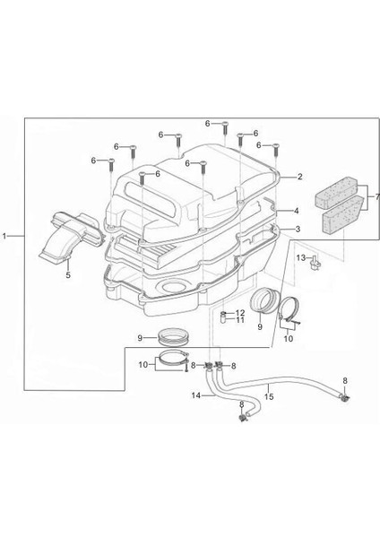 GV650 Hava Filtresi Komple fiyatları