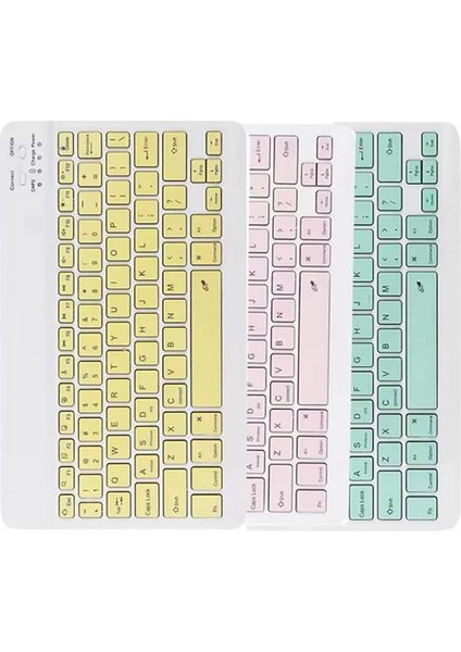 Bluetooth Şarj Edilebilir Mini Q Klavye Kablosuz Taşınabilir