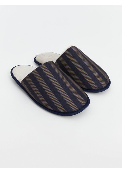 Yeni Sezon Çizgi Desenli Erkek Ev Terliği