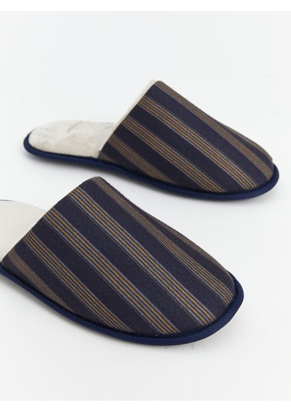 Yeni Sezon Çizgi Desenli Erkek Ev Terliği modelleri