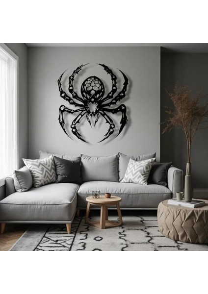 Örümcek Figürlü Metal Duvar Dekoru – Güç ve Gizemin Sembolü fiyatları