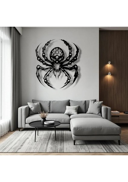 Örümcek Figürlü Metal Duvar Dekoru – Güç ve Gizemin Sembolü modelleri