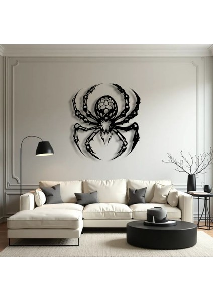 Örümcek Figürlü Metal Duvar Dekoru – Güç ve Gizemin Sembolü indirimleri