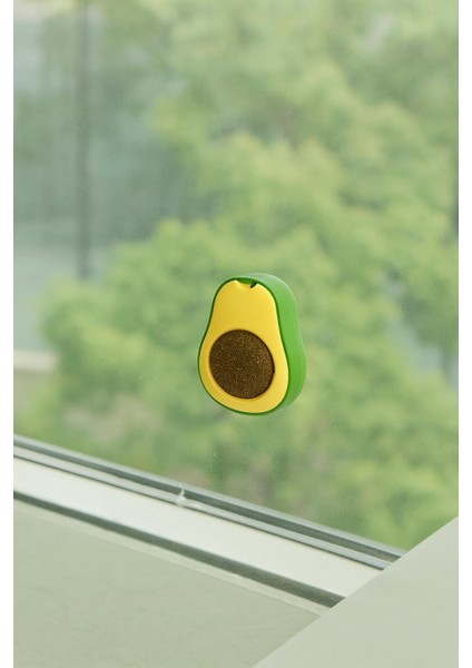 Avokado Tasarımlı Kedi Nanesi Topu – Yapışan Kedi Oyunu Keyfi! fırsatları