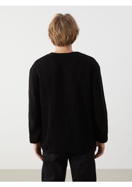 Yeni Sezon Bisiklet Yaka Erkek Triko Kazak fırsatları