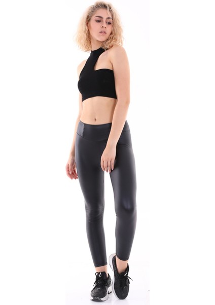 Siyah Ince Deri Tayt Kalın Kemerli fiyatları