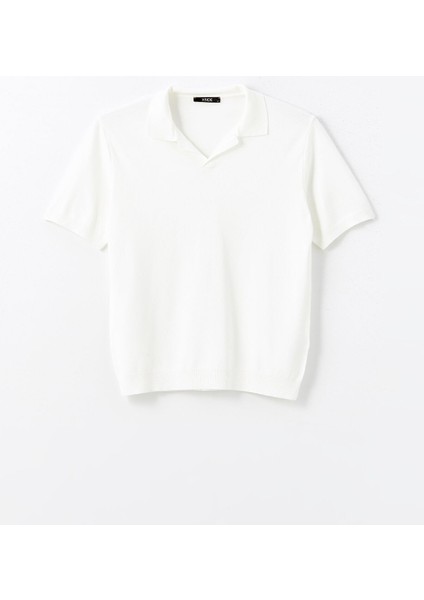 Yeni Sezon Polo Yaka Kısa Kollu Erkek Triko Kazak indirimleri