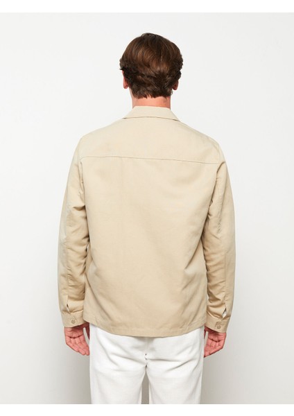 Yeni Sezon Standart Kalıp Gömlek Yaka Erkek Ceket indirimleri