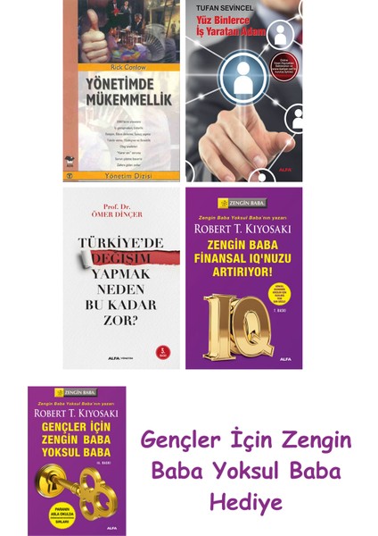 Yönetimde Mükemmellik + Yüz Binlerce Iş Yaratan Adam + Türkiye'de Değişim Yapmak Neden Bu Kadar Z...