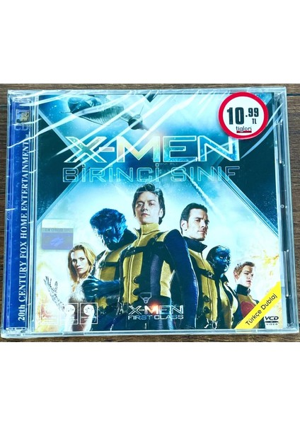 X-Men Birinci Sınıf VCD (2011) Orjinal VCD Film Kullanılmamış/ambalajında