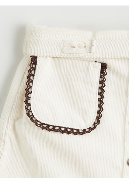 Yeni Sezon Basic Kız Bebek Şort Etek ve Külotlu Çorap 2'li fiyatları