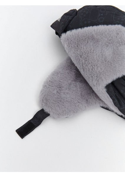 Yeni Sezon Playstation Baskılı Erkek Çocuk Kar Şapkası modelleri