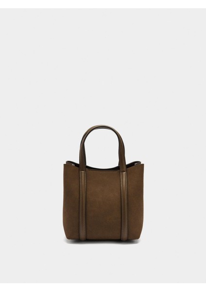 Çapraz Askılı Tote Çanta S