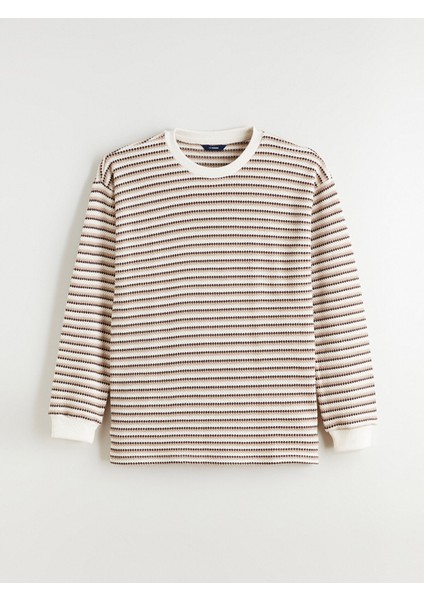 Yeni Sezon Bisiklet Yaka Çizgili Erkek Triko Kazak indirimleri