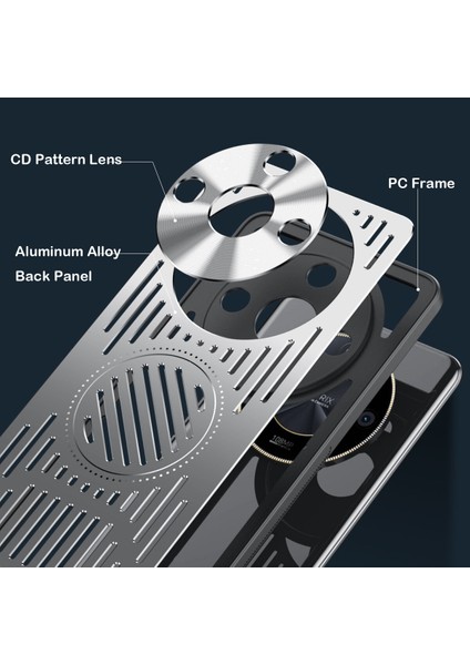 Honor X40 Kılıfı, Manyetik Metal Isı Dağıtıcı Koruyucu Kılıf-Siyah (Yurt Dışından) fiyatları