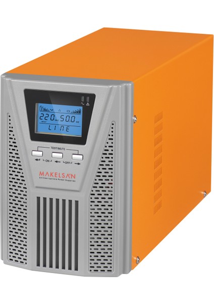 Makelsan Powerpack Se 1kva 5-10DK 2X12V/9AH 1f/1f Online Ups MU01000N11EAV06