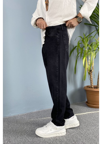 Boyfriend Taşlanmış Siyah Jean - Kot Pantolon modelleri