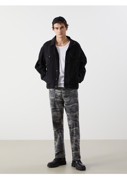 Yeni Sezon Standart Kalıp Gabardin Erkek Pantolon